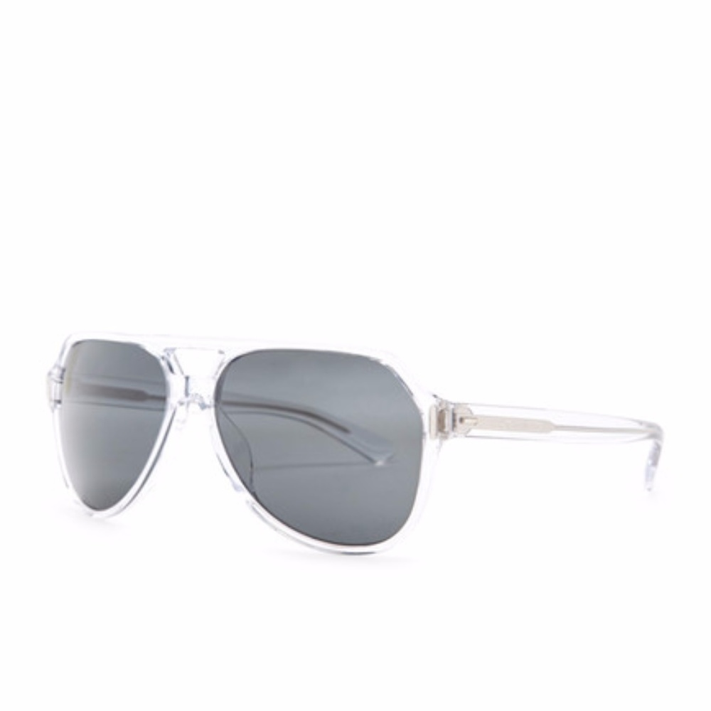 D&G Men's Aviator Clear Frame